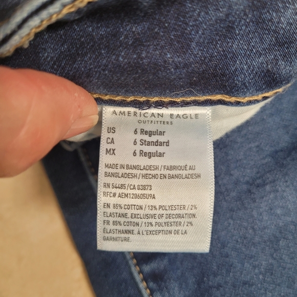 AMERICAN EAGLE Next Level Stretch Jeggings ** Size 6 ** - Picture 7 of 7